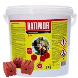Ratimor Bromadiolon Rode Kubus 3kg